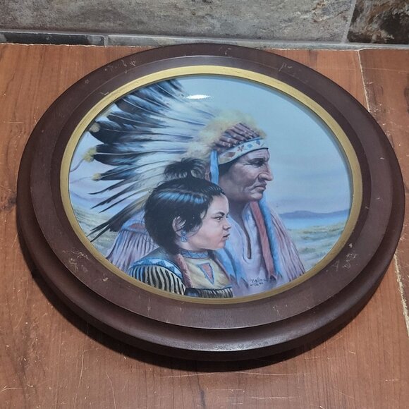 Vague Shadows The Crow Nation Decorative Collector Plate by Perillo Sixth Issue - Picture 12 of 15
